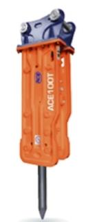 TOP type breakers to suit excavators: 11 - 16 ton