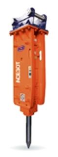 TOP type breakers to suit excavators: 2.5 - 4.5 ton