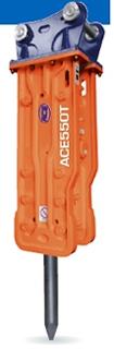 TOP type breakers to suit excavators: 40 - 55 ton