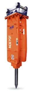 TOP type breakers to suit excavators: 7 - 14 ton